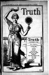 Truth Thursday 03 November 1892 Page 1