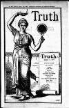 Truth Thursday 02 March 1893 Page 1