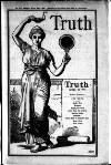 Truth Thursday 23 March 1893 Page 1