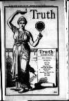 Truth Thursday 30 November 1893 Page 1