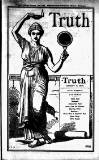 Truth Thursday 11 January 1894 Page 1