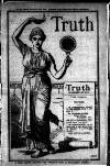 Truth Thursday 22 November 1894 Page 1