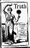 Truth Thursday 10 January 1895 Page 1