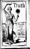 Truth Thursday 20 January 1898 Page 1