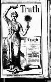 Truth Thursday 03 February 1898 Page 1