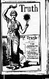 Truth Thursday 10 February 1898 Page 1