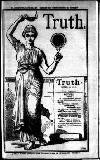 Truth Thursday 16 March 1899 Page 1