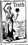 Truth Wednesday 06 February 1907 Page 1