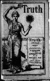 Truth Wednesday 05 August 1908 Page 1