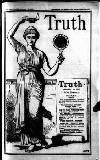 Truth Wednesday 19 January 1910 Page 1