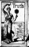 Truth Wednesday 16 November 1910 Page 1