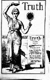 Truth Wednesday 01 February 1911 Page 1