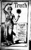Truth Wednesday 22 March 1911 Page 1