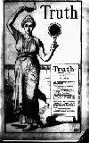 Truth Wednesday 04 March 1914 Page 1