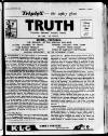 Truth Friday 22 January 1943 Page 1