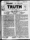 Truth Friday 21 May 1943 Page 1