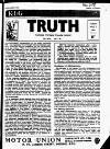 Truth Friday 07 March 1947 Page 1