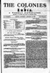 Colonies and India Saturday 12 January 1878 Page 3