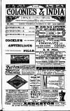 Colonies and India Wednesday 28 November 1888 Page 1