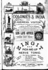 Colonies and India Saturday 21 February 1891 Page 1