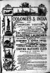 Colonies and India Saturday 03 October 1891 Page 1