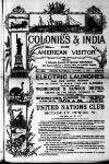 Colonies and India Saturday 17 October 1891 Page 1