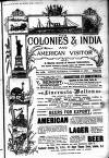 Colonies and India Saturday 11 November 1893 Page 1