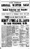 Sligo Independent Saturday 03 January 1903 Page 4