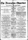 Nuneaton Observer Friday 16 August 1878 Page 1