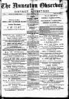 Nuneaton Observer Friday 23 August 1878 Page 1