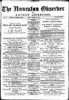 Nuneaton Observer Friday 30 August 1878 Page 1