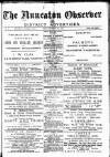 Nuneaton Observer Friday 13 September 1878 Page 1