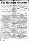 Nuneaton Observer Friday 20 September 1878 Page 1
