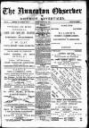 Nuneaton Observer Friday 25 October 1878 Page 1