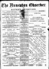 Nuneaton Observer Friday 01 November 1878 Page 1