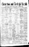 Caernarvon & Denbigh Herald Friday 13 August 1886 Page 1