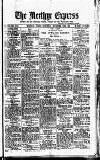 Merthyr Express Saturday 27 November 1920 Page 1