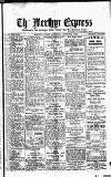 Merthyr Express Saturday 20 August 1921 Page 1