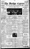 Merthyr Express Saturday 11 January 1941 Page 1