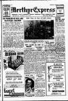 Merthyr Express Saturday 18 April 1953 Page 1