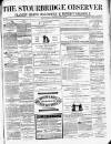 Cradley Heath & Stourbridge Observer Saturday 16 October 1869 Page 1
