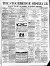 Cradley Heath & Stourbridge Observer Saturday 14 January 1871 Page 1