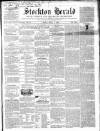 Stockton Herald, South Durham and Cleveland Advertiser Friday 05 April 1861 Page 1