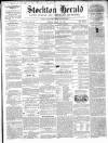 Stockton Herald, South Durham and Cleveland Advertiser Friday 19 April 1861 Page 1