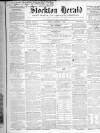 Stockton Herald, South Durham and Cleveland Advertiser Friday 01 January 1864 Page 1