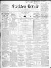 Stockton Herald, South Durham and Cleveland Advertiser Friday 16 March 1866 Page 1