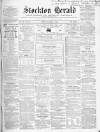 Stockton Herald, South Durham and Cleveland Advertiser Friday 23 March 1866 Page 1
