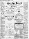 Stockton Herald, South Durham and Cleveland Advertiser Friday 01 October 1869 Page 1