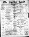 Stockton Herald, South Durham and Cleveland Advertiser Saturday 07 February 1880 Page 1