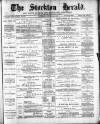 Stockton Herald, South Durham and Cleveland Advertiser Saturday 16 October 1880 Page 1